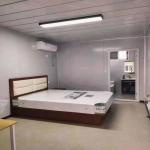 Modern White or Customized Color Prefabricated Casas for Office Apartment Living