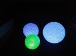 Eco Friendly LED Light Toy EVA Christmas Deer Ball Flameless Candle Decoration