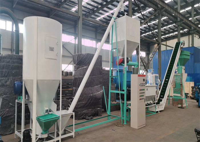 1 year warranty 200-500kg/h feed pellet mill/farm use pelletizer/ chicken feed pellet machine for poultry feed