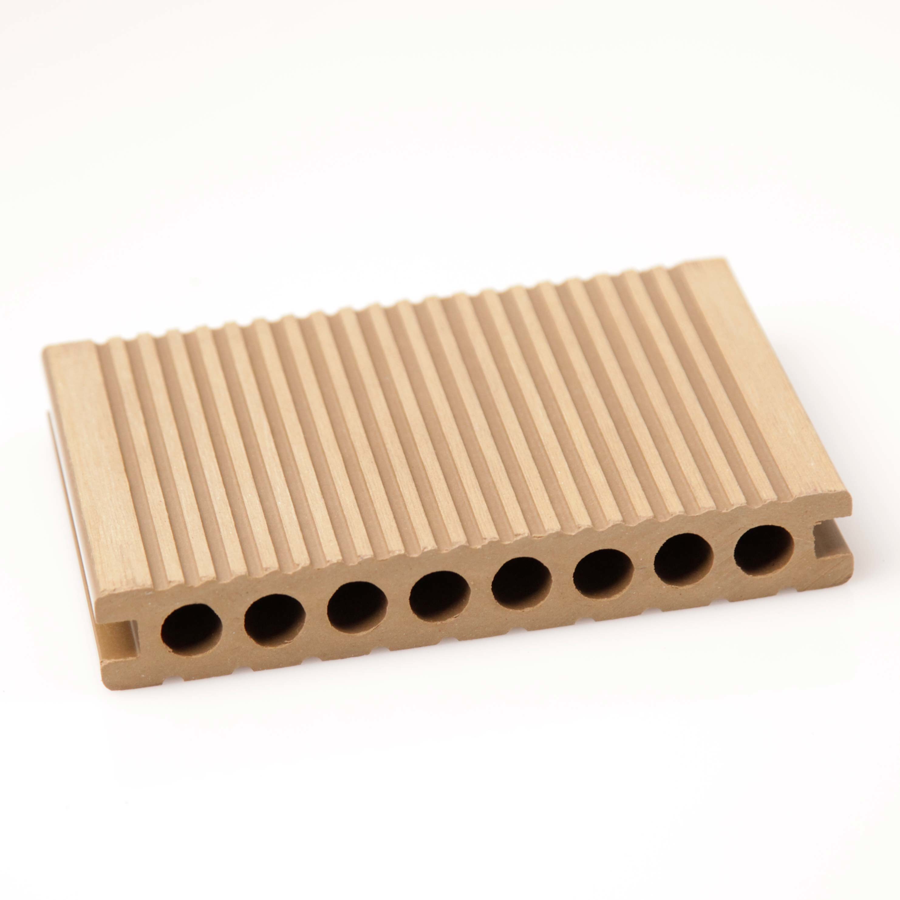 22mm Thick Plastic Composite Durable Yacht Wpc Synthetic Teak Deck L140mm