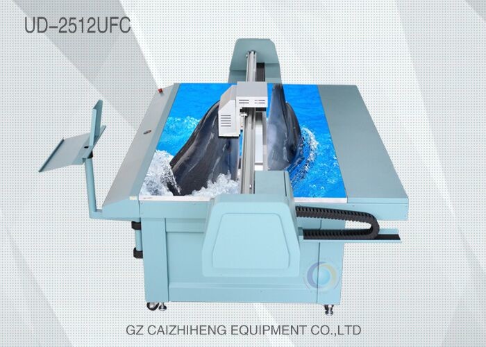 Automatic CMYK UV Flatbed Printing Machine USB2.0 Galaxy UD-2512UFW