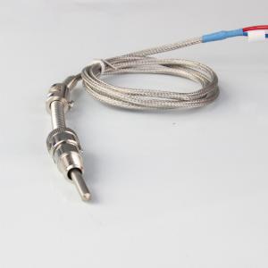 Quality Pt100 RTD K Type Thermocouple Temperature Probe Screw Thread Connection wholesale