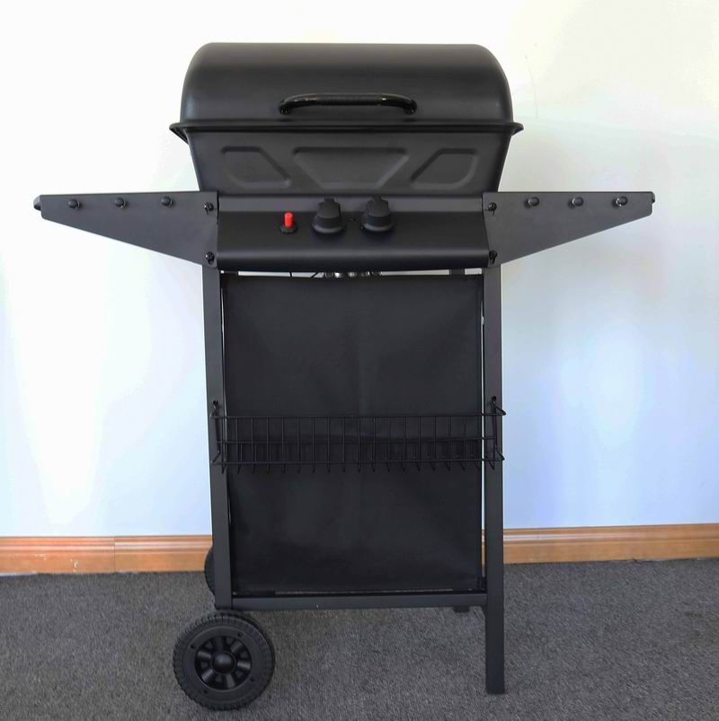 Chrome Plated Kitchen Gas BBQ Grill for Garden Barbecue Rotisserie Propane Stove