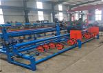 Two Wires Auto Diamond Chain Link Fence Machine For Highway Protection Fence