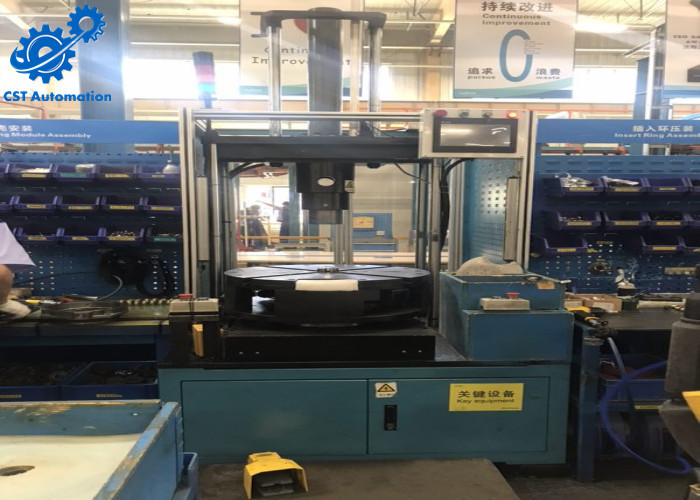 Small Water Pump Assembly Line , Carbon Steel Automated Assembly System