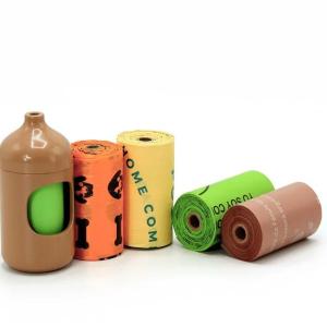 Quality China Manufacture custom cornstarch dog poop bags dog poop bag holder poop bags for dogs for pet wholesale