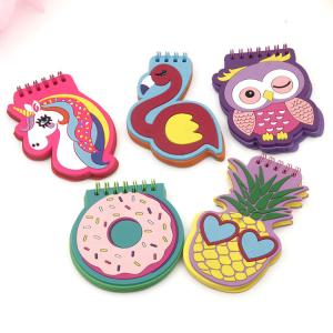 Quality Creative Cartoon Design PVC Cover Loose Leaf Notepad for Portable Notetaking wholesale