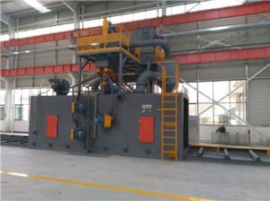 Quality H Beam Roller Conveyor Shot Blasting Machine Roller Distance 800mm wholesale