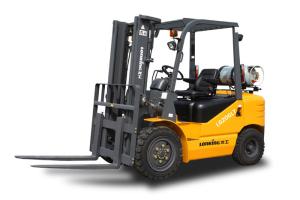 Quality Visbull Brand LPG Industrial Forklift Truck With Triplex Mast And Side Shifter wholesale