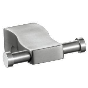 Quality 86mm Length Bathroom Robe Hooks Brushed Stainless Steel Coat Hook wholesale