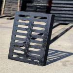 Durable Road Ductile Iron Cover And Frame Di Manhole Cover Shock Absorption