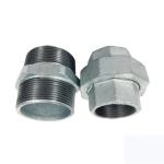 Standard Galvanized Malleable Iron Pipe Fittings Union for Flexible Female