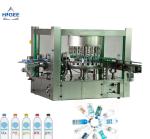 Rotary Three Phase Hot Melt Glue Labeling Machine For PET Oval Round Bottles