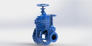Quality Water Gate Valve With NBR O Ring Suitable Drinking Water And Ductile Iron Body wholesale