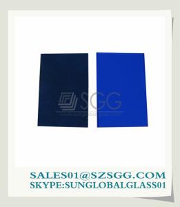Quality 5mm Blue Reflective Glass cost wholesale