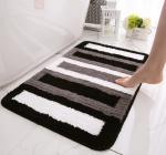 Flocking Carpet Floor Mat Household Bathroom Bath Absorbent Foot Mat Bathroom
