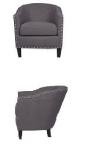 Hotel fabric lounge chair,single sofa SF-0004