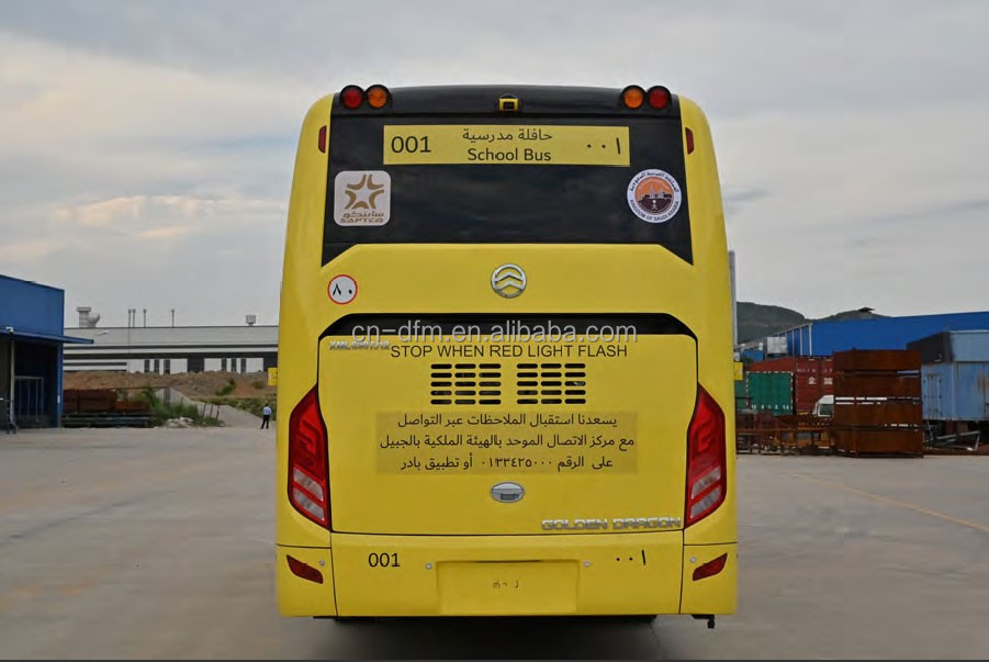 8995*2500*3480mm LHD Diesel 30 1 1 Seats Coach Bus with 280L Fuel Tank Capacity