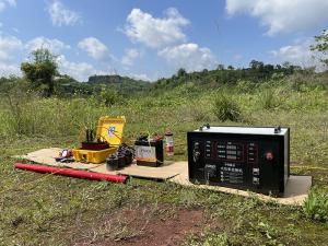 Quality Geophysical Deep Underground Water Minerals Detection and Survey Magnetotelluric Instrument wholesale