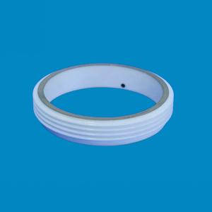 Quality 3.6g/Cm³ 95% Alumina Ceramics Ring High Insulation Heat Resistant wholesale