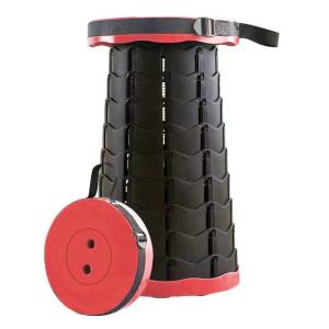 Quality Round Retractable Plastic Stool Outdoor Camping Telescopic Portable Collapsible wholesale