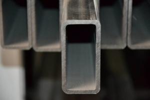 Quality Anti Moisture Welding Rectangular Steel Pipe Q195 / Q235 Material Durable wholesale