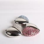Crystal Heart Shape Usb USB Stick Gift For Wedding 1gb 2gb 4gb 8gb 16gb 32gb