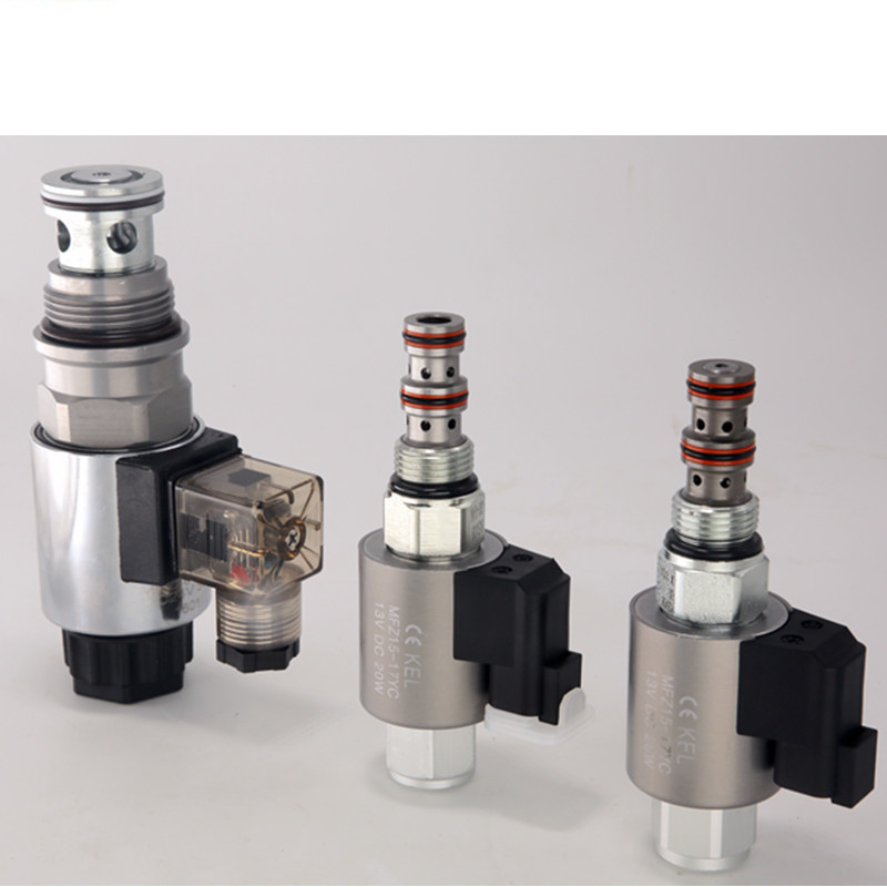 Customized Cartridge Solenoid Valve 4 Way 3 Position Hydraulic Valve