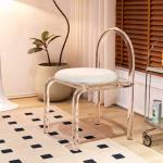 Modern Custom Acrylic Furniture acrylic dressing table chair 43X45X73cm For