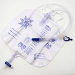 Disposable PVC Urine Collection Bag , 2000ml Foley Catheter Bag