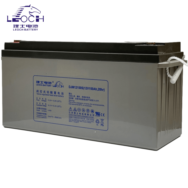 Sturdy ABS Container Leoch Battery DJW12-9.0 12V9Ah for UPS Machine Room Power System