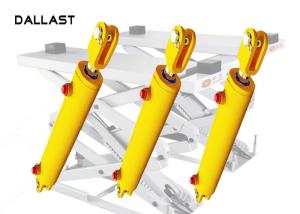 Quality Rod Piston Hydraulic Hoist Cylinder Car Repair Lift Chromed wholesale