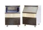 Automatic Air Cooled Ice Machine , SS304 Shell Commercial Ice Machine