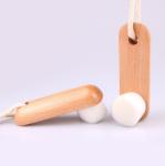 Ultra Soft Mild Fiber Facial Beauty Device Wooden Face Cleansing Brush
