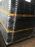 Customized Black Zinc Steel Metal Garrison Fence Panels Maintenance Free
