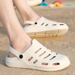 Outdoor Beach Clogs Mens Closed Toe Sandals Sports Slip On Slides Wading