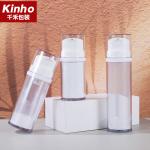 Double Wall Cosmetic Airless Bottle 50-120ml Round Acrylic For Body Face Cream