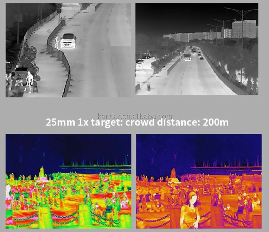 384*288 8-14um Waterproof KD760 54mm Thermal Imaging Scope with Field of View 6.9°x5.2°