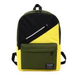 New Oxford waterproof cloth bag fashion cool slant zipper color students outdoor