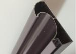 Anti Rust Aluminum Cabinet Door Extrusion / Frame Extrusions Coffee Color