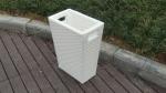 Washable Resin Wicker Storage Box for Indoor Bedroom Decorative
