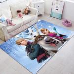 Cartoon Frozen polyester Fiber Living Room Floor Carpet Special Style