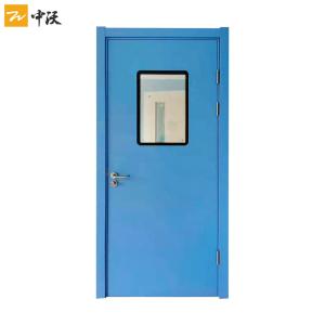 Quality Hospital Single Leaf Galvanized Steel Fire Exit Doors wholesale