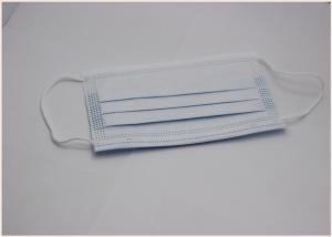 Quality Earloop Style Disposable Face Masks , Disposable Medical Mask Fiberglass Free wholesale