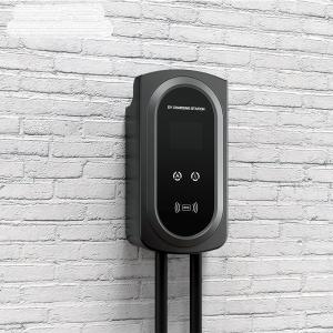 Quality 32Amp 7.2KW Wall Mounted EV Charger 2.8'' Color Screen EVSE Charger wholesale