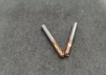 Longlife Four Flute Flat Head Ball Nose Milling Cutter Golden Color HRC55
