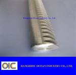 White Zinc Plated CNC Steel Gear Rack