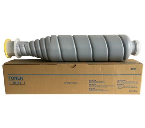 TN 710 02XJ Black Copier Toner Cartridge , Consumable toner For Bizhub 600 601