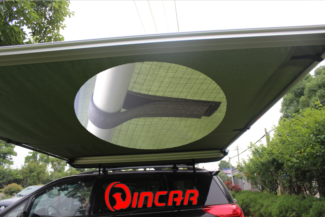 1.4 x 2m 260G or 280G canvas awning 400D polyester sunshade from Nignbo Wincar