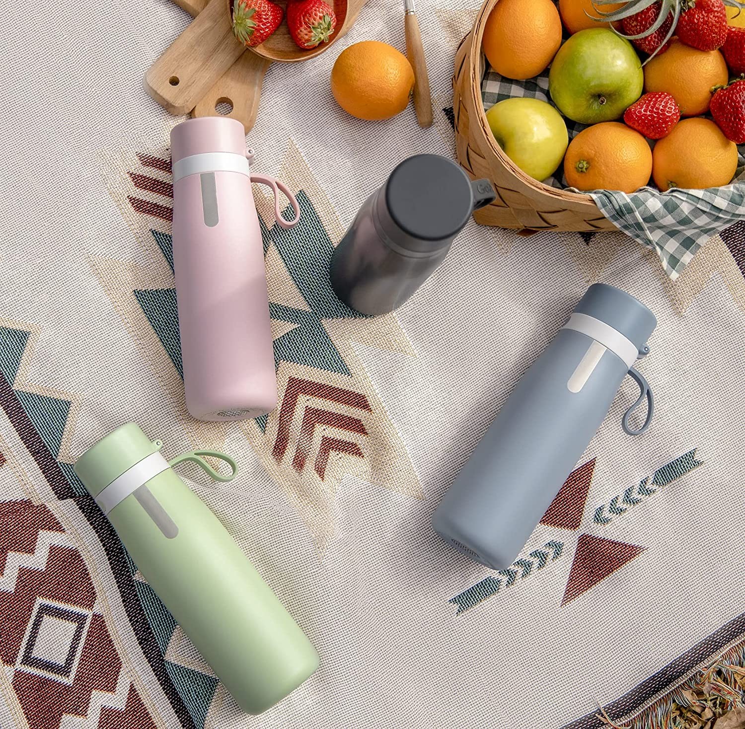 Activated Carbon Water Bottle for Clean and Safe Drinking Water on Outdoor Adventures